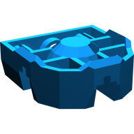 Lego blok spojky 3x3x1, modrá (4119320, 4174807)
